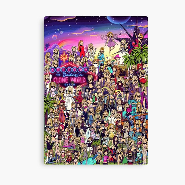 Where's Britney? Canvas Print