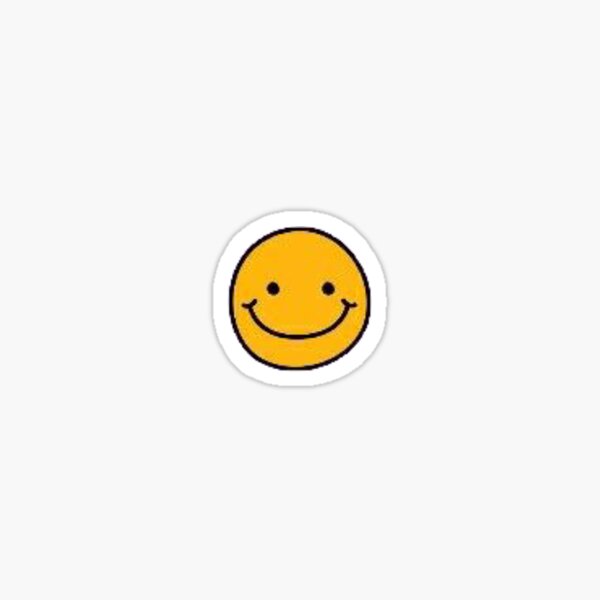 Clear Classic Smiley Face Stickers – Virgo and Paper