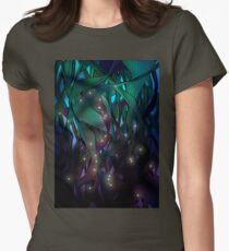 Nocturne (with Fireflies) Women's Fitted T-Shirt