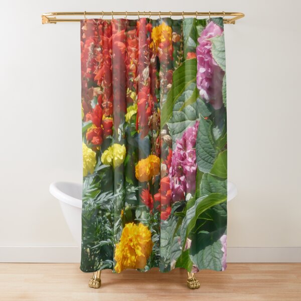 Flower Garden 114 Shower Curtain