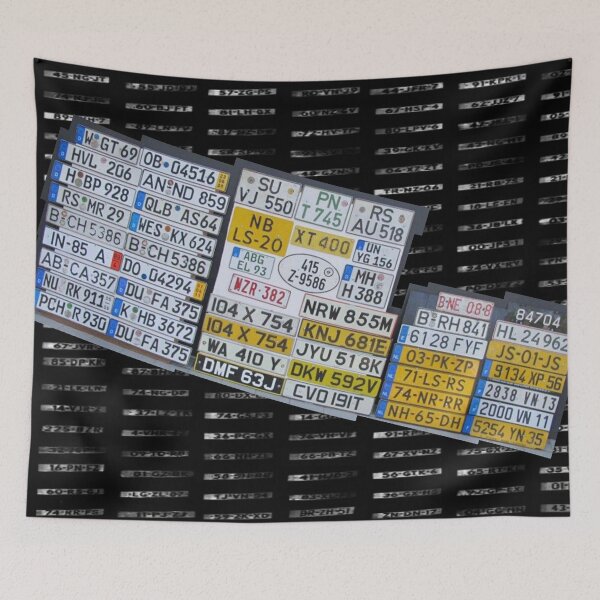 Item preview, Automated License Plate Riddler (EU) designed and sold by Privacy-Press.