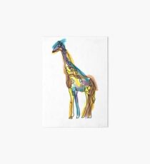 Lustige Giraffe! Galeriedruck