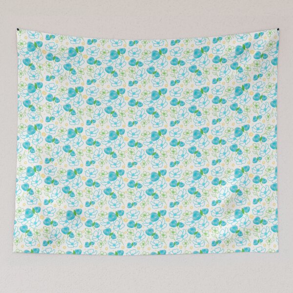 Item preview, 22 Blue Flower Mini designed and sold by MathisDesigns.