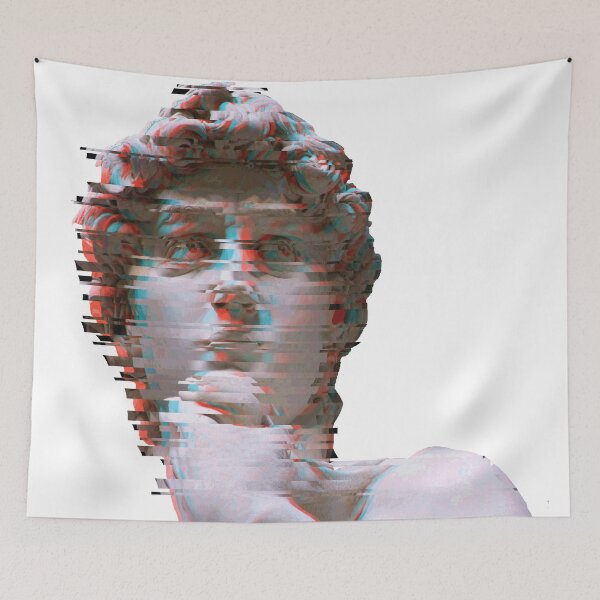 Item preview, Glitch David designed and sold by Jayde Faustino.