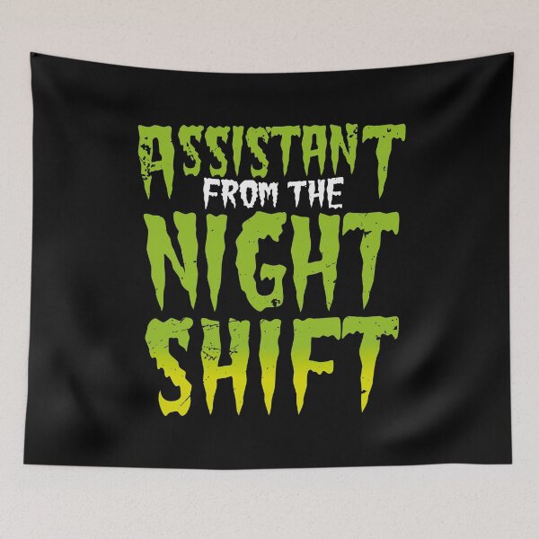 Item preview, Assistant Night Shift - Horror Story designed and sold by BlueRockDesigns.