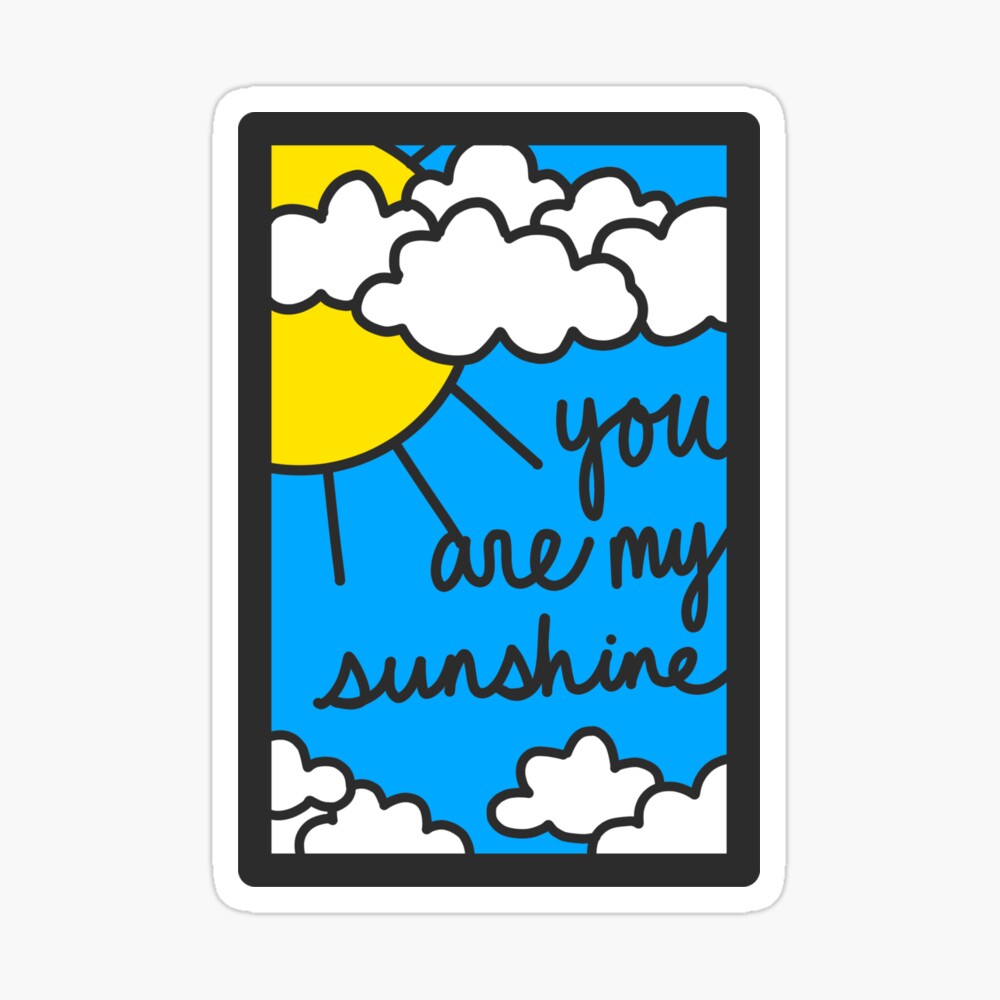 Melbourne Card You Are My Sunshine Melbourne Greeting Card 