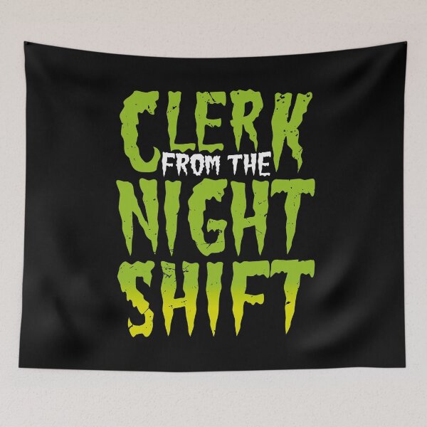 Item preview, Clerk Night Shift - Horror Story designed and sold by BlueRockDesigns.