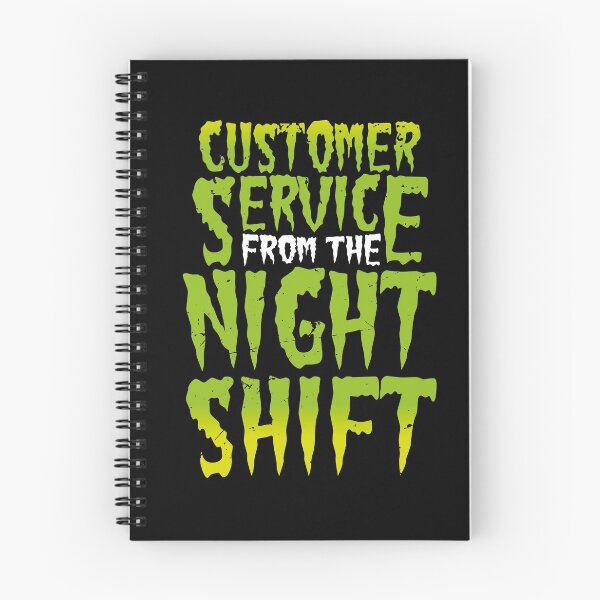 Item preview, Customer Service Night Shift - Horror Story designed and sold by BlueRockDesigns.