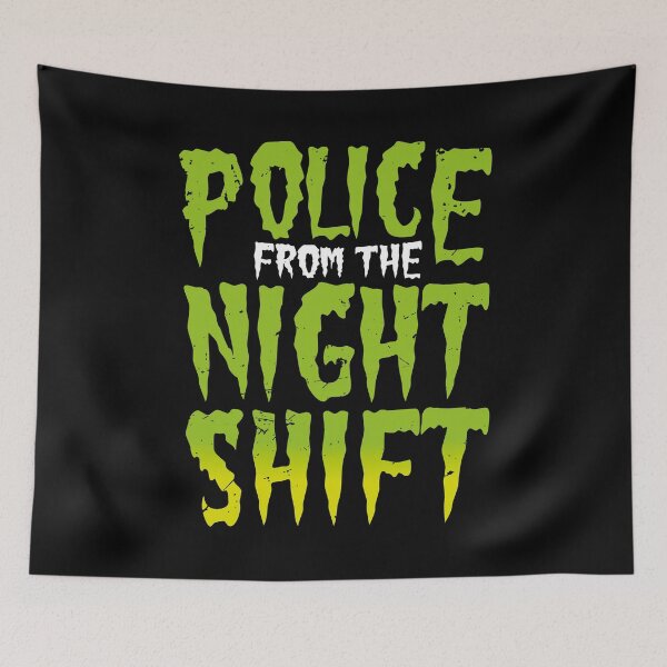 Item preview, Police Night Shift - Horror Story designed and sold by BlueRockDesigns.