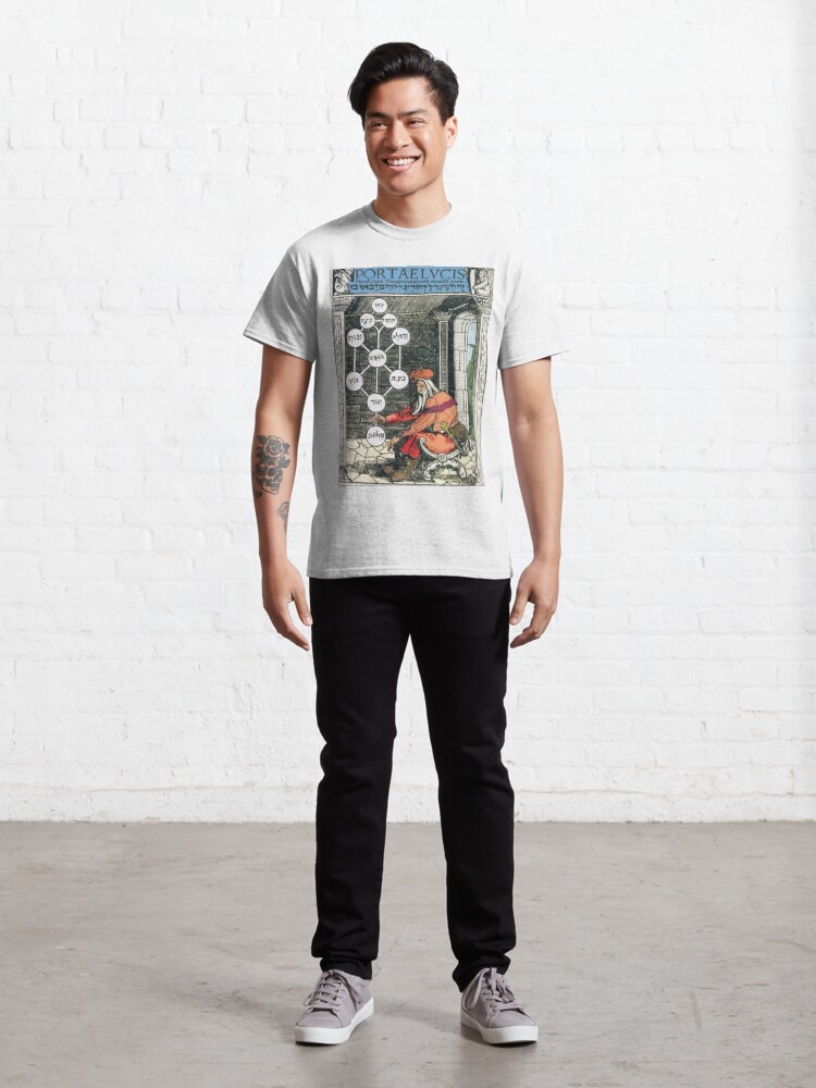 Alternate view of Tree of life (Kabbalah) #TreeofLife #Kabbalah Classic T-Shirt