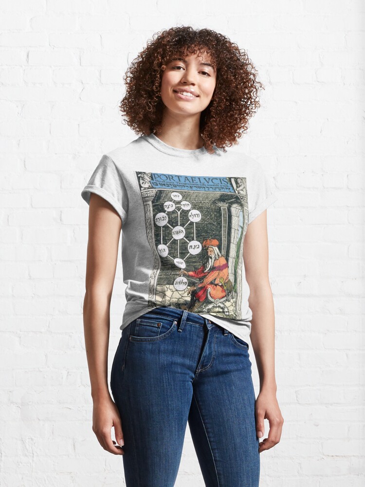 Alternate view of Tree of life (Kabbalah) #TreeofLife #Kabbalah Classic T-Shirt