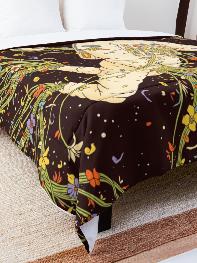 Alternate view of Still Living (Out of Body) Comforter