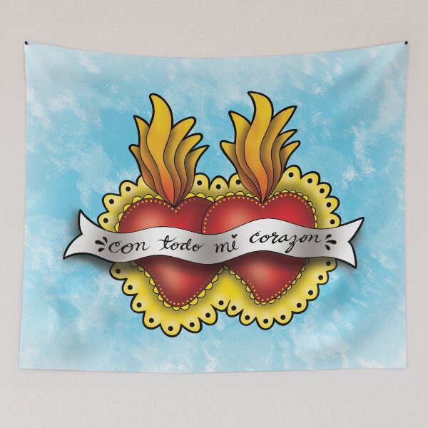 Item preview, Con Todo Mi Corazon designed and sold by Rosa Maria Renova.