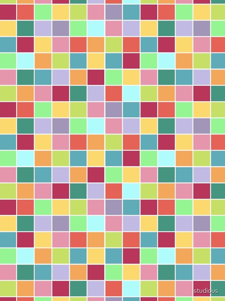 Thumbnail 4 of 4, iPhone Case, Summer Check Pattern designed and sold by studious.