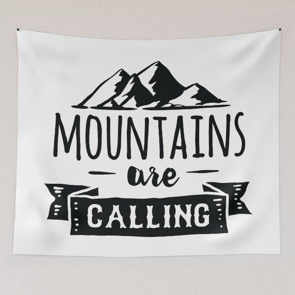 Item preview, Mountains are Calling designed and sold by Color Me F*@k!ng Happy.