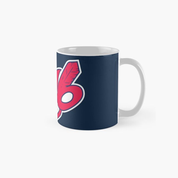 90's Cleveland Indians Chief Wahoo Graphic T Shirt – Navy Mug Vintage