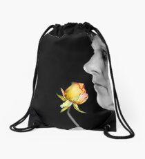 Dead Rose Drawstring Bag