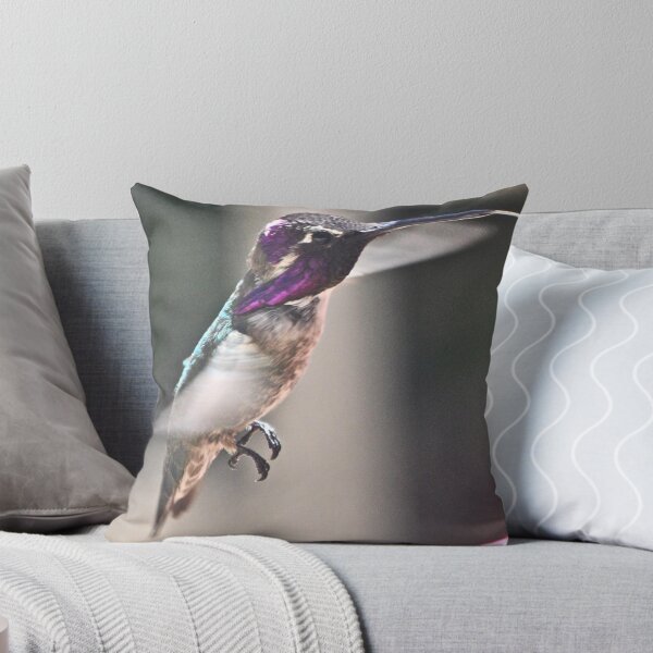 Item preview, MALE WHITE-EARED HUMMINGBIRD GETTING NOURISHMENT FROM FEEDER designed and sold by JAYMILO.