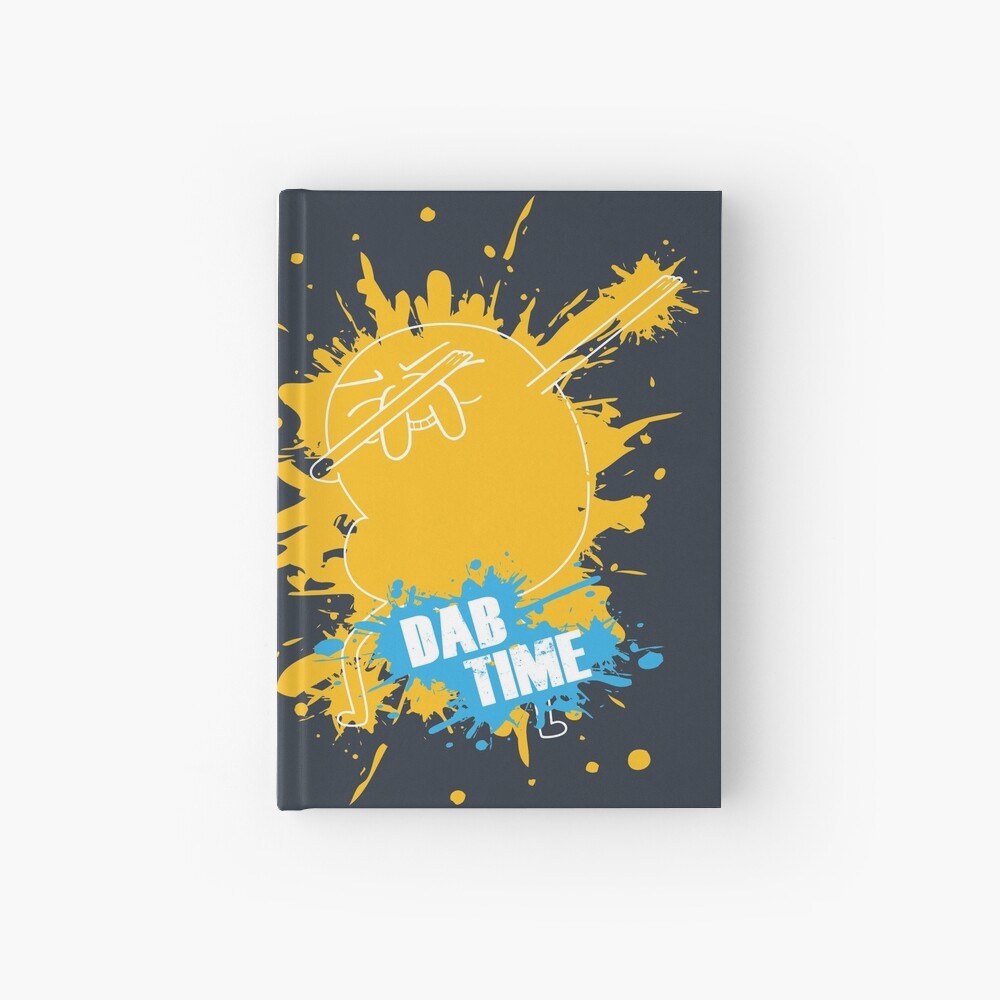 Jake The Dog Dab Hardcover Journal By Rainbowdreamer Redbubble - roblox dabbing sleeveless top by rainbowdreamer