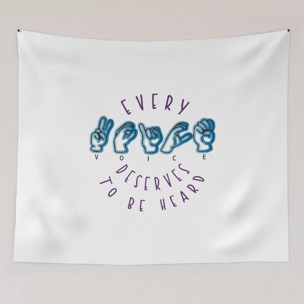 Item preview, Every Voice Deserves to be Heard designed and sold by emilydyer315.