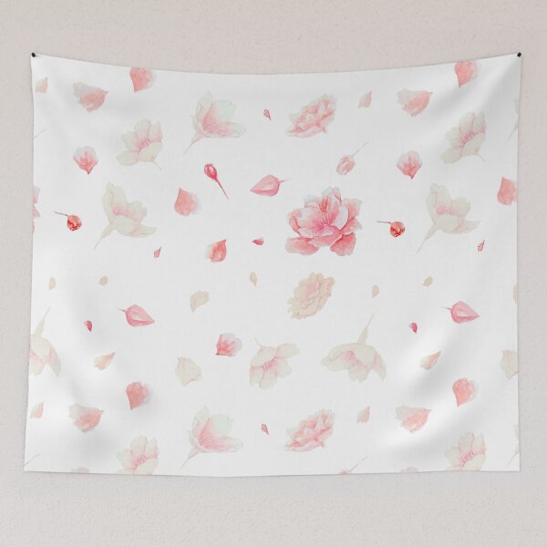 Item preview, Celebrate spring with sakura petals - White Background designed and sold by AlbinoSnowman.