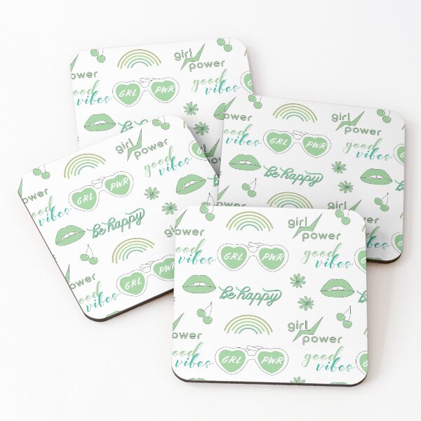 Item preview, Green Sticker Pack - collection for sticker set or any other product of hand drawn images and text. designed and sold by The-Goods.