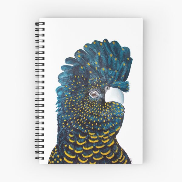 Item preview, Black Cockatoo Art Print designed and sold by Anne-Marie Bloor.