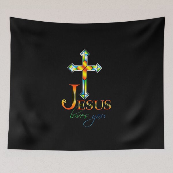 Item preview, Jesus loves you designed and sold by ajkbilder.