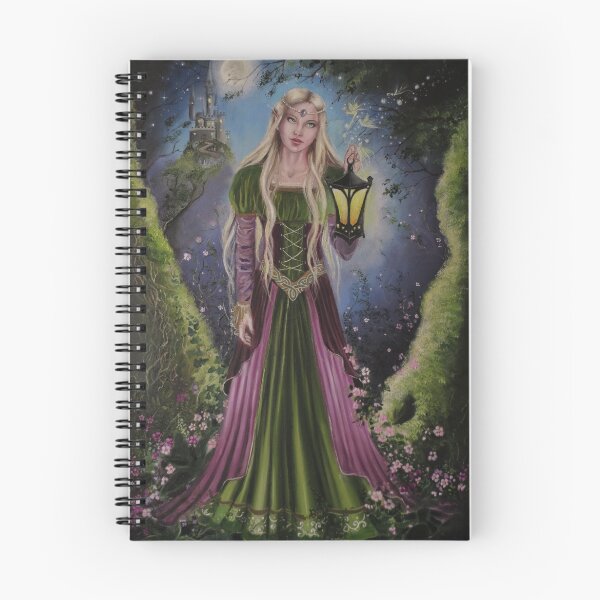 Item preview, Fairy, faerie, fantasy,celtic lady castle designed and sold by Gabriella  Szabo.