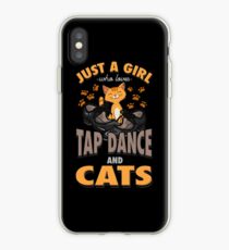 Tap Dance And Cats Girl Gift iPhone Case
