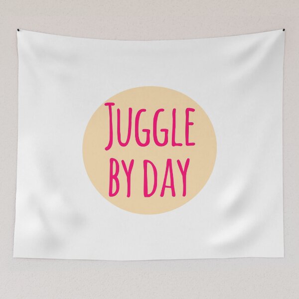 Item preview, Juggle by Day Fun Juggling Gift designed and sold by at85productions.