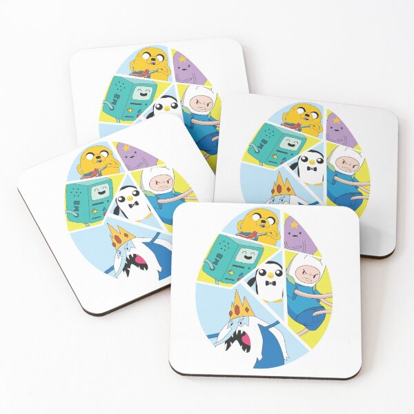Adventure Time Easter Egg Coasters (Set of 4)