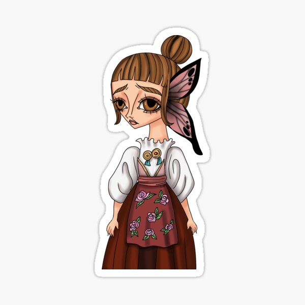 Janas butterfly fairy Sticker