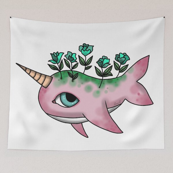Item preview, Pink Narwhal designed and sold by Lu1nil.