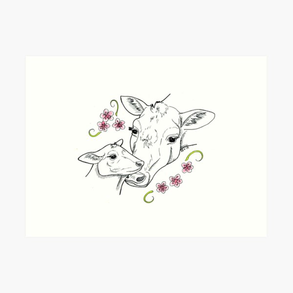 Mother and Child (2019) Art Print