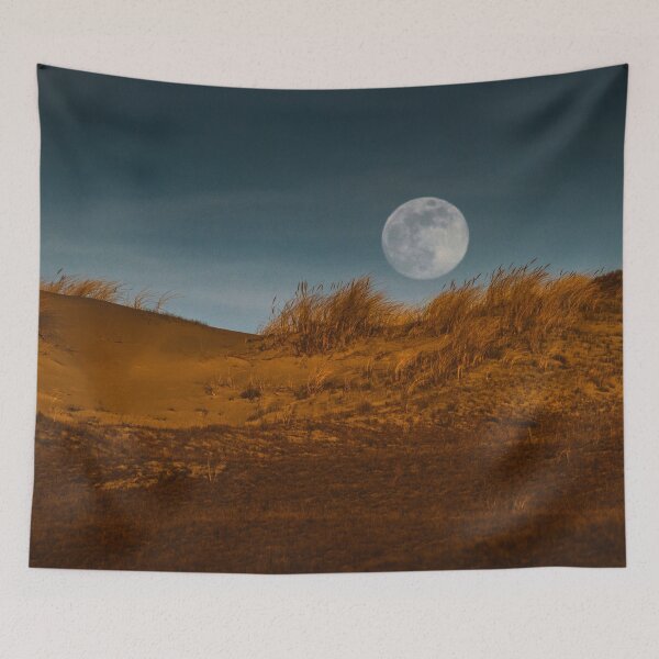 Item preview, Full moon above the desert designed and sold by killinsky.