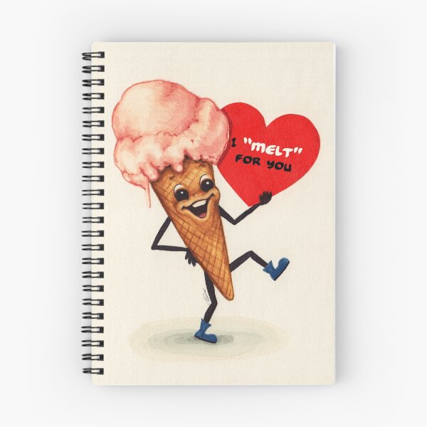 Item preview, Ice Cream Valentine designed and sold by Kelly  Gilleran.