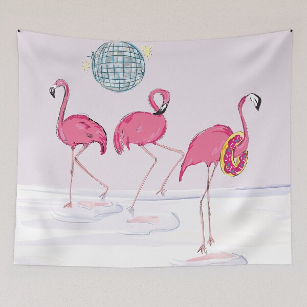 Item preview, Flamingo Flashy Dance designed and sold by underwatercity.