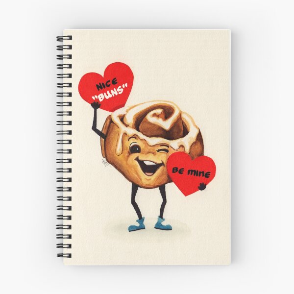 Item preview, Cinnamon Bun Valentine designed and sold by Kelly  Gilleran.