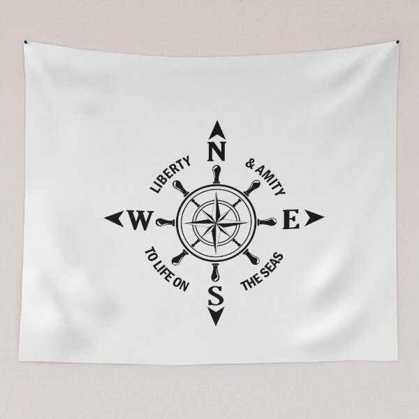 Item preview, Captain Captain Windrose Compass Navigator designed and sold by withpassion.