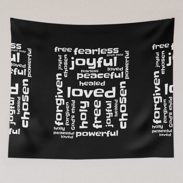 Item preview, Word Cloud - Quality Christian Life  designed and sold by simplydesignart.