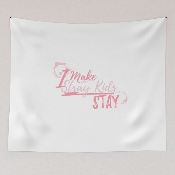 Item preview, I Make Stray Kids STAY Typography, Without Key designed and sold by minnabi.