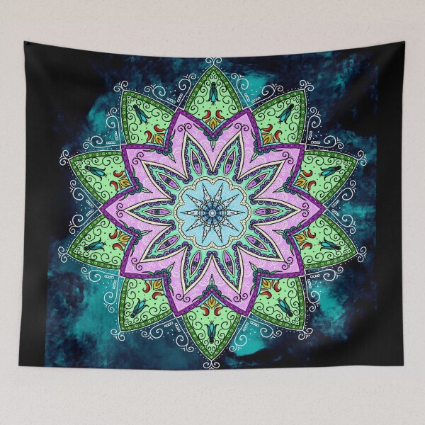 Item preview, Mandala with lace effect designed and sold by Samantha McNeice.