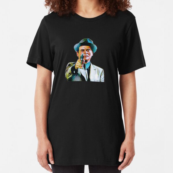 Joe Pesci mafia gangster movie Goodfellas painting Slim Fit T-Shirt