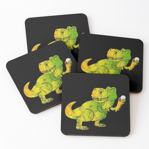 Item preview, T-Rex Dinosaur Dino Dinos Ice Cream designed and sold by titanosdesign.