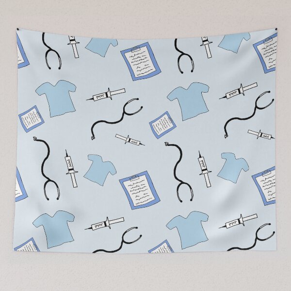 Item preview, Nurse Pattern designed and sold by BundaBear.