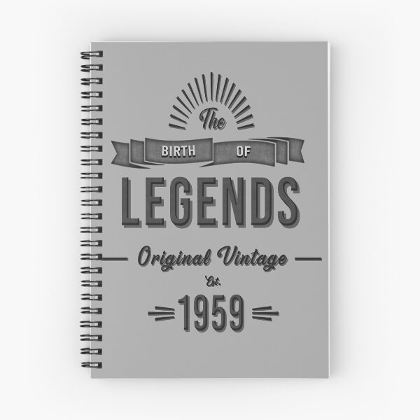 Item preview,  Born 1959 - Legends 60th Birthday T-Shirt designed and sold by Dubbra.
