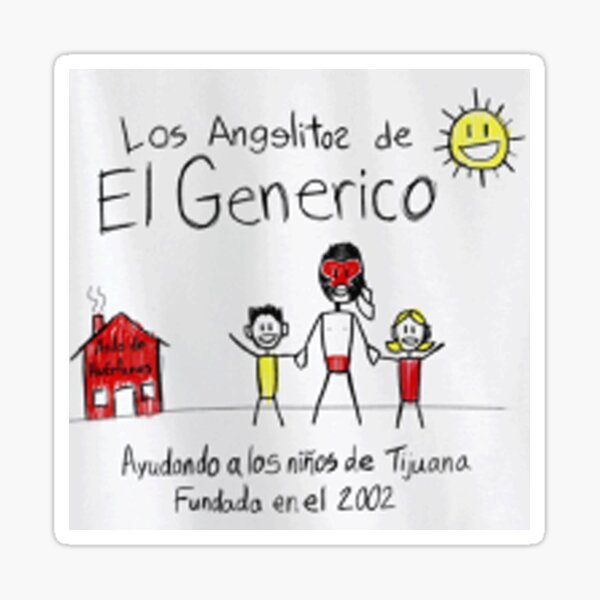Vista previa del artículo con la obra «Los angelitos de el generico», diseñado y vendido por SerpentSkyArts.