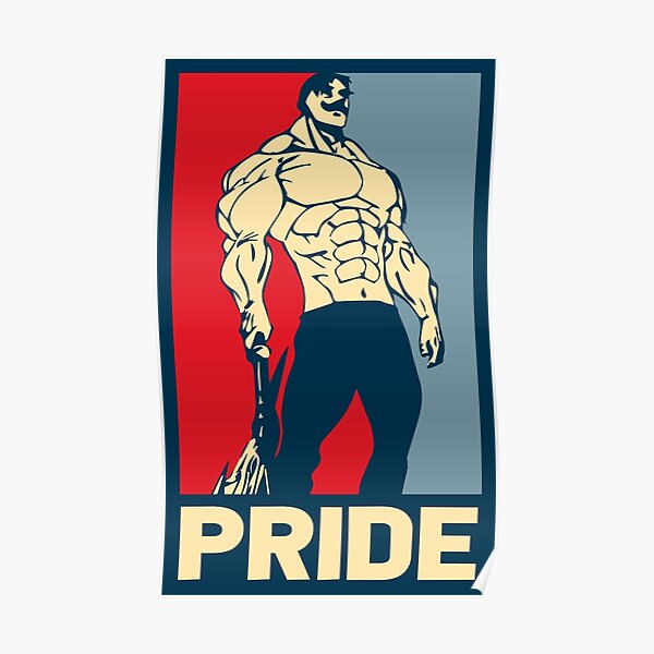 Escanor del pecado del orgullo Póster