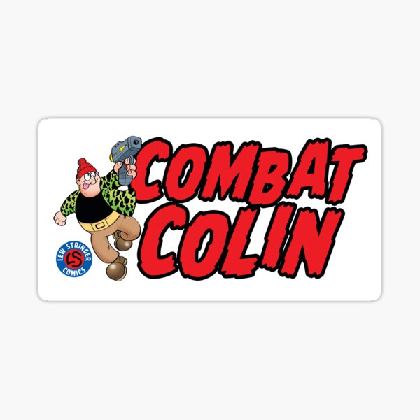COMBAT COLIN LOGO Sticker
